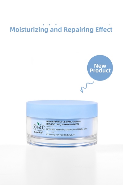 Otacı Moisturizing & Revitalizing Herbal Hair Care Mask - Dry and Damaged Hair