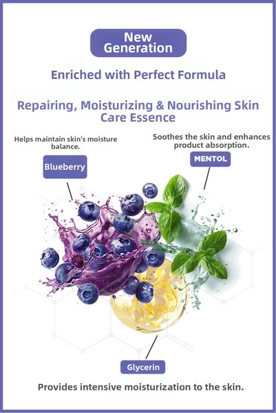 ICON Care Skin Care Foam Blueberry & Milkshake 100 Ml-