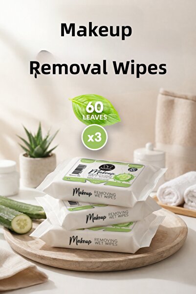 Papilion Cucumber Extract Face and Makeup Cleansing Wipes Ph Balanced Purifyi...