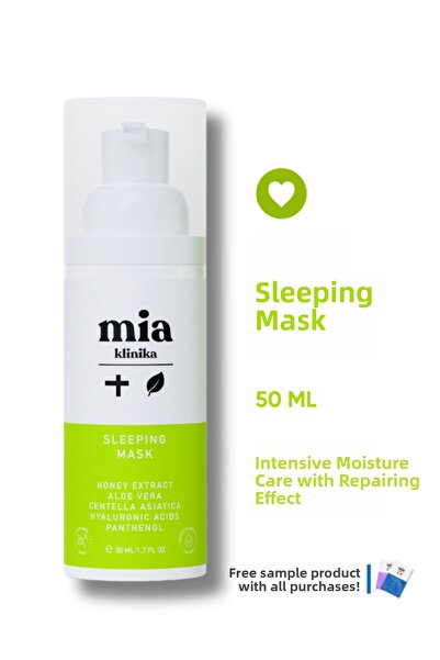 mia klinika Pantenol Smoothing Radiance Moisturizing Face Mask with Honey and...