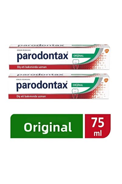 Parodontax معجون أسنان بارادونتاكس اليومي / الأصلي 75 مل 2 قطعة