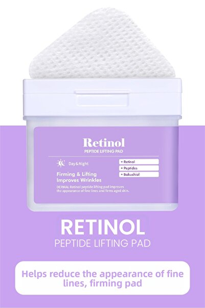 Dermal Retinol Peptide Anti-Wrinkle and Firming Tonic Pad 120 Pieces