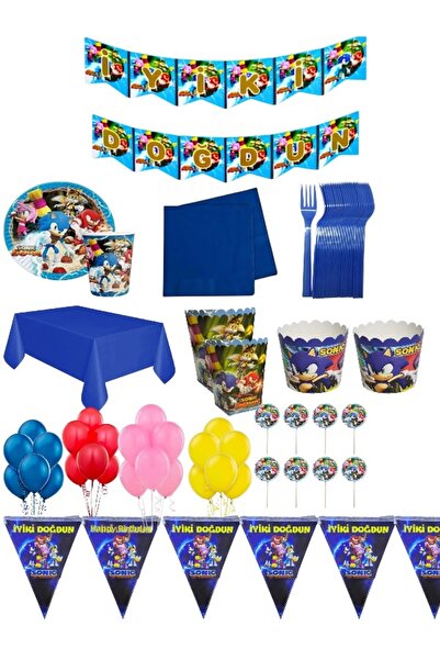 CAVAŞ sun hat مجموعة حفلات عيد الميلاد ذات الطابع الخاص بالبطل الأزرق سونيك ب...