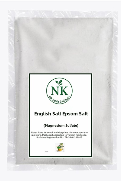 nk organik English Salt (Epsom Salt) 50Gr