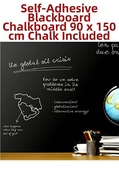 Bien Home Bien Exclusive D-c-fix 213-5004 ورق سبورة أسود ذاتي اللصق 90 × 150 ...
