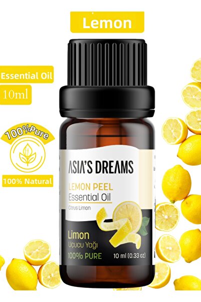 Asia's Dreams زيت قشر الليمون العطري 10 مل