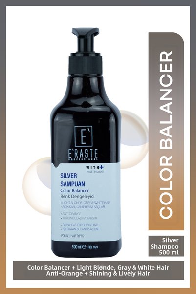 e'raste Si̇lver Shi̇ne Shampoo