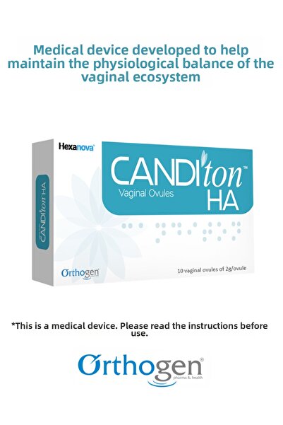 Orthogen كانديتون مهبلي 10 قطع أوفول