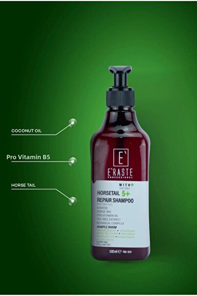 e'raste proffessional Hair Care Anti-Hair Loss Horsetail Repair Shampoo 500 ml