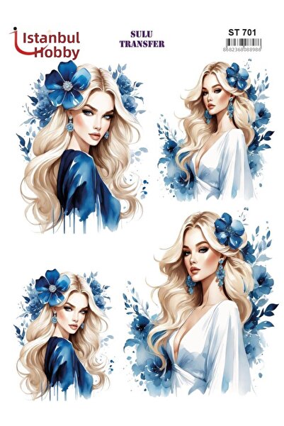 İstanbul Hobi Water Transfer Paper 25X35Cm St-701