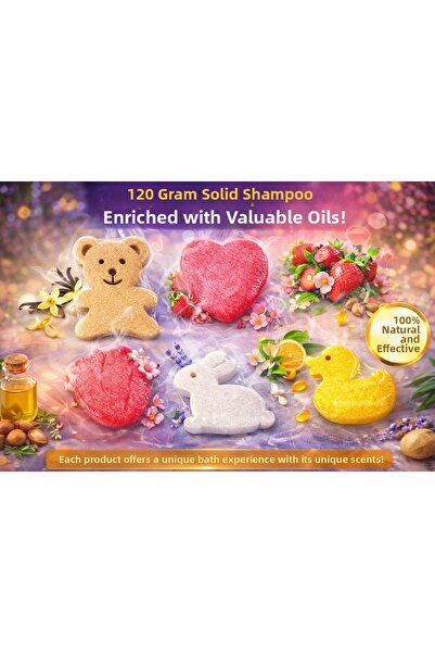 DERMASTUDİO 120g Solid Shampoo Bar - the New Foam Master of Bath - Vegan Soap...