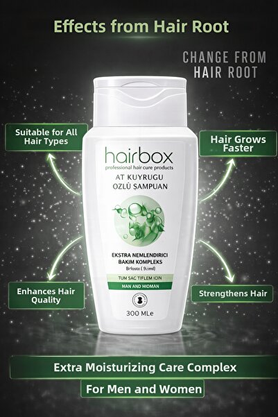 hairbox professional hair care products Hairbox Shampoo, Argan, Horsetail, La...