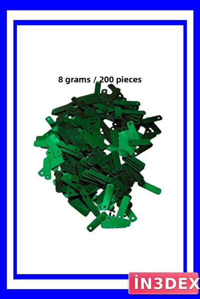 İN3DEX رقائق قص بالليزر للتطريز بالدانتيل وتصميم فساتين السهرة 200 قطعة