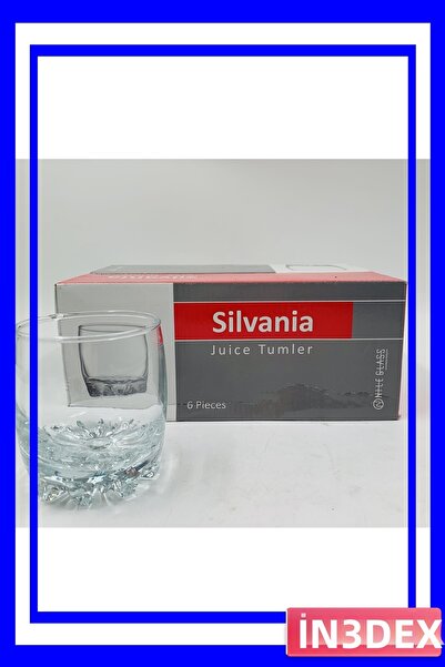 İN3DEX 6 Piece Short Water Glass Set