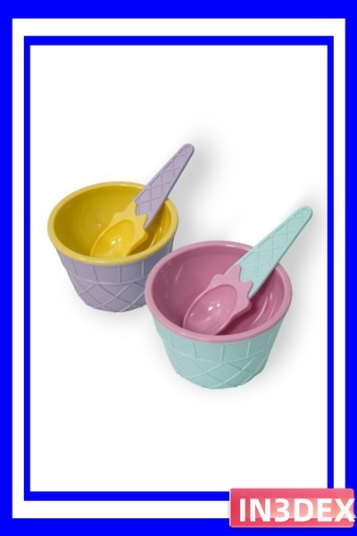 İN3DEX Ice Cream Serving Spoon Set