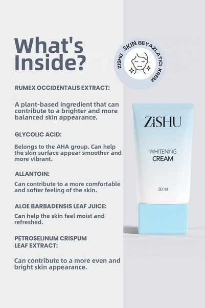 ZİSHU Skin Whitening Cream 50 ml