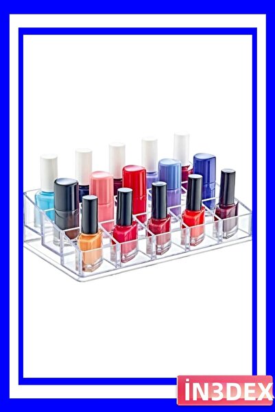 İN3DEX Nail Polish and Makeup Supplies Organizer