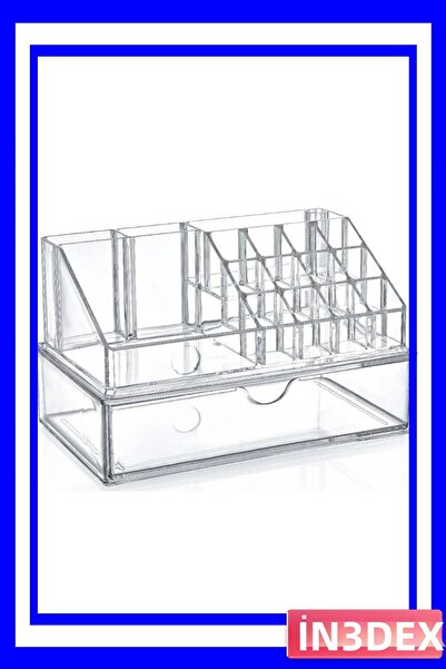 İN3DEX Makeup Drawer Organizer Set with Organizer