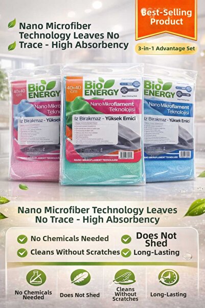 Dr. Clinic Cleaning Cloths Set of 3