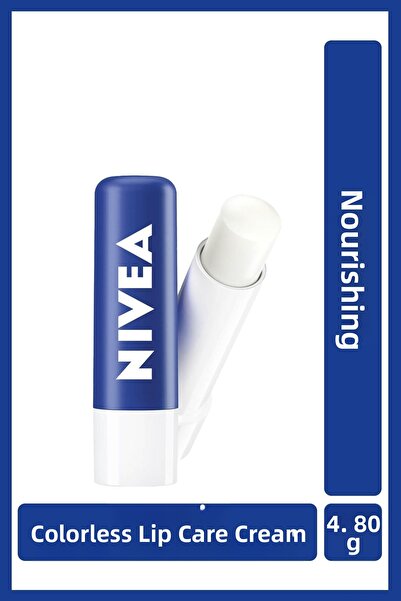NIVEA Care Colored Lip Care Cream - 4.8gr, 24 Hours Moisturizing, Nourishing,...