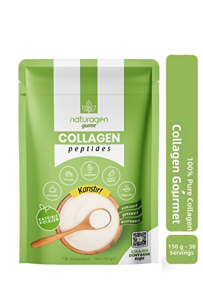 Naturagen Gurme Collagen Peptides Type 1 & 3 Powder Collagen 150g |   1. Qual...