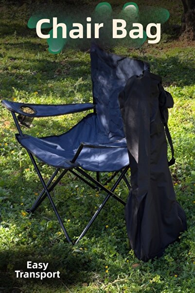 Motobros Geantă de transport pentru scaun de camping, pentru rucsac și purtar...