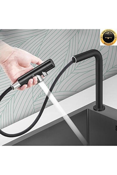 OEM صنبور مطبخ مع منظف مياه أمامي للنافذة، مزود بمنفذ لتنقية المياه، نظام حلز...