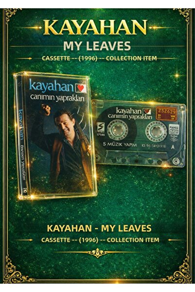 S Müzik Yapım Kayahan – Canimin Yapklari – Kaset – (1996) – Collectible Item