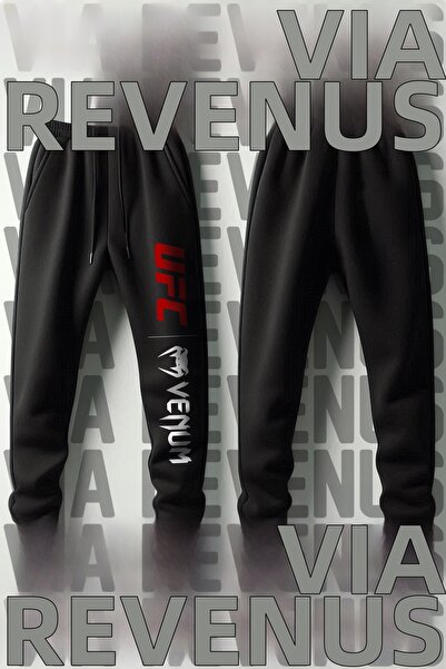 Vordevia Ufc Printed 3-Thread Shaded Soft Fabric Tracksuit