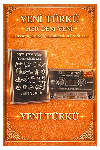 BMG MÜZİK New Turku – Every New Song Is New – Cassette – (1996) – Collector's...