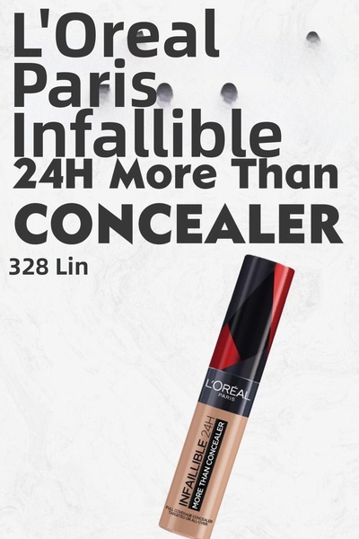 L'Oreal Paris لوريال باريس إنفيليبل 24H مور ثان كونسيلر 328 لين