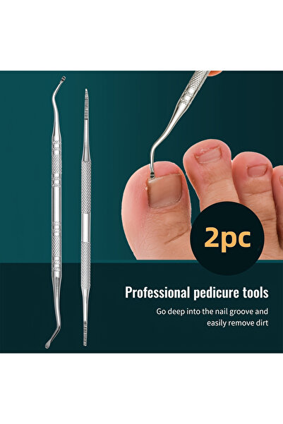 Choice أدوات العناية بالقدم الاحترافية (قطعتان/قطعة واحدة/قطعتان/3 قطع): منظف...