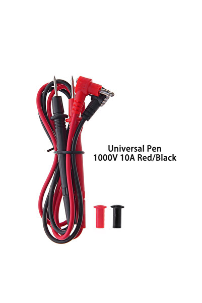 Choice سلك اختبار أمبير أساسي 10 أمبير، زوج واحد، 1000 فولت، 10/20 أمبير، متع...