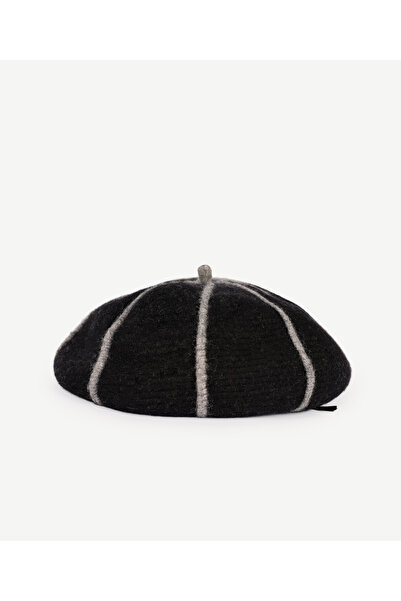 Yargıcı Yün Karışımlı Vintage Şapka