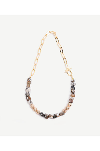 Yargıcı Akik İçerikli Kolye