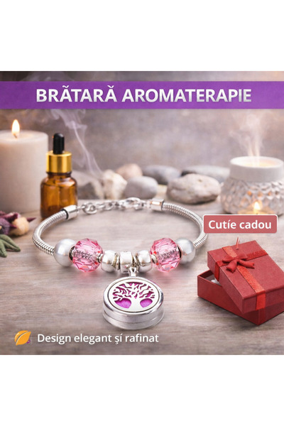 SMARTECH Brățară de aromaterapie, brățară difuzor de uleiuri esențiale V27