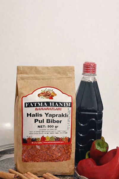 Fatma Hanım baharatları TATLI PUL BİBER HALİS YAPRAKLI