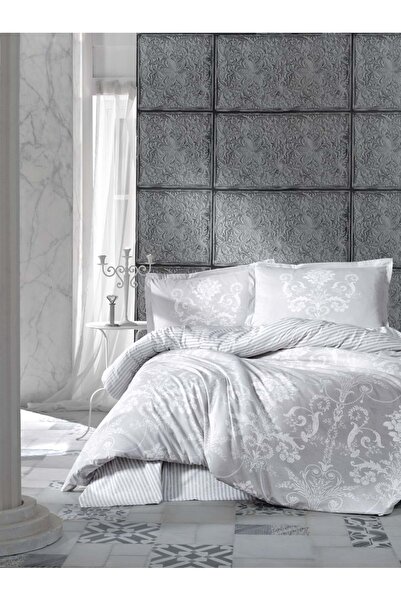 Clasy Σετ Παπλωματοθήκης Alone Μονό Γκρι