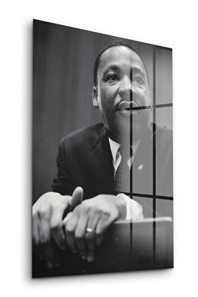 Decovetro Γυάλινος πίνακας Μάρτιν Λούθερ Κινγκ