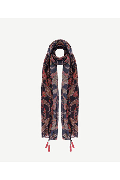 Yargıcı Karışık Desenli Şal