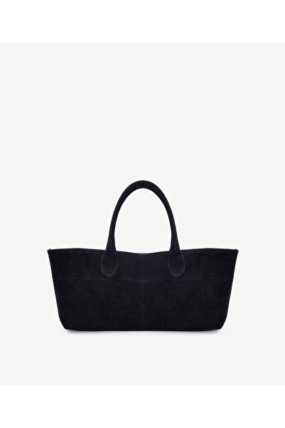 Yargıcı Süet Deri El Çantası