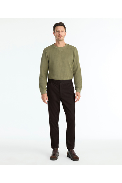Yargıcı Straight Normal Waist Trousers