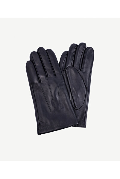Yargıcı Saraç Detaylı Deri Eldiven