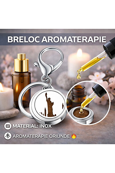SMARTECH Breloc aromaterapie, difuzor pentru uleiuri esențiale V30