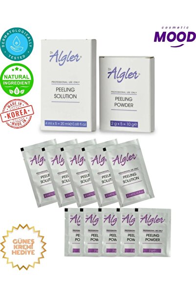 DR.ALGLER Yosun Peeling 5 Kullanım