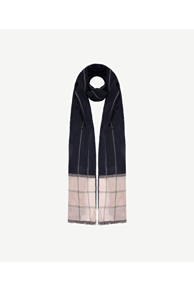 Yargıcı شال صوف مزين بتفاصيل شراشيب