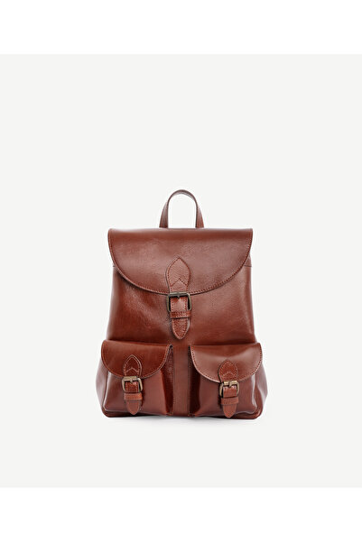 Yargıcı Leather Backpack with Cover