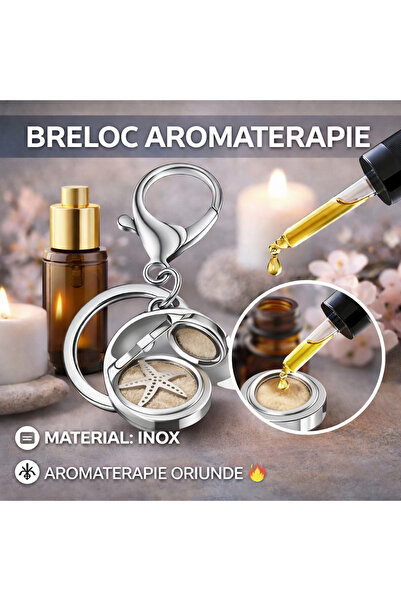 SMARTECH Breloc aromaterapie, difuzor pentru uleiuri esentiale V1