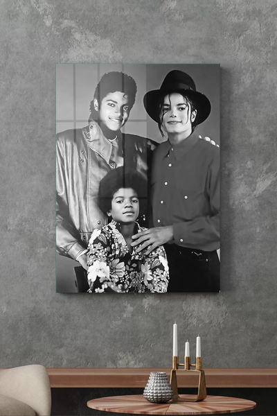 Decovetro Tablou din sticlă Michael Jackson