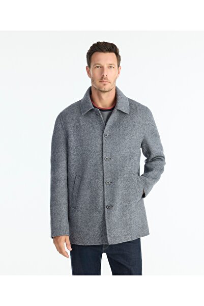 Yargıcı Regular Gömlek Yaka Uzun Kol Palto
